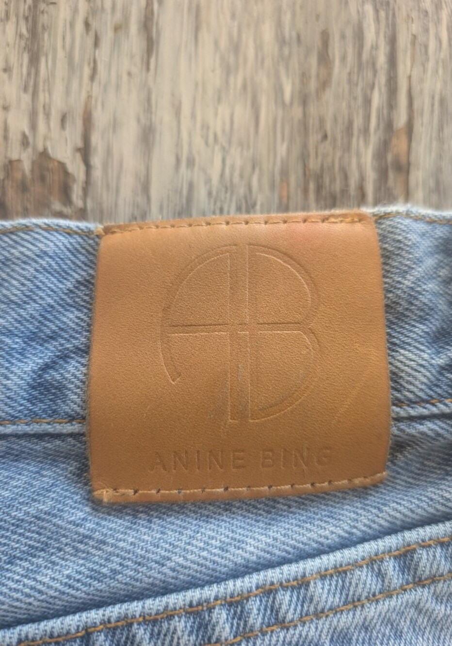 Anine Bing Brenda Mid Rise Distressed Jeans Women's 28 - Picture 10 of 10